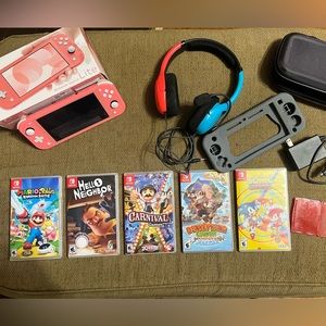 Coral Nintendo Switch Lite